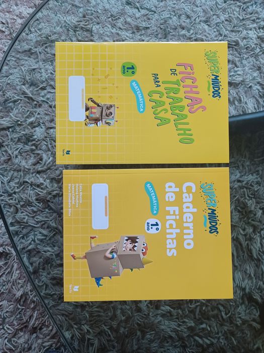 Super miúdos, caderno de fichas e caderno de fichas de trabalho de casa