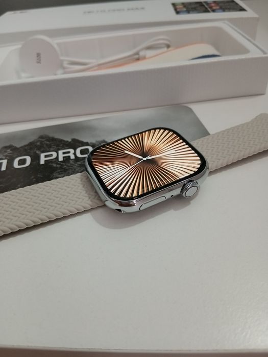 Smartwatch Srebrny HK10 Pro Max