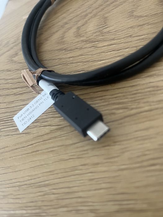 Kabel USB-C – USB-C 1m | USB 3.2 Gen2 | 5A | mam 50 sztuk!