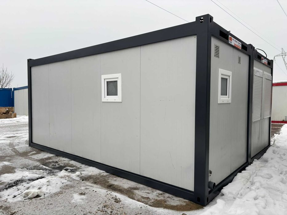 Kontener Sanitarny 6m/2,5m Toaleta WC Umywalnia