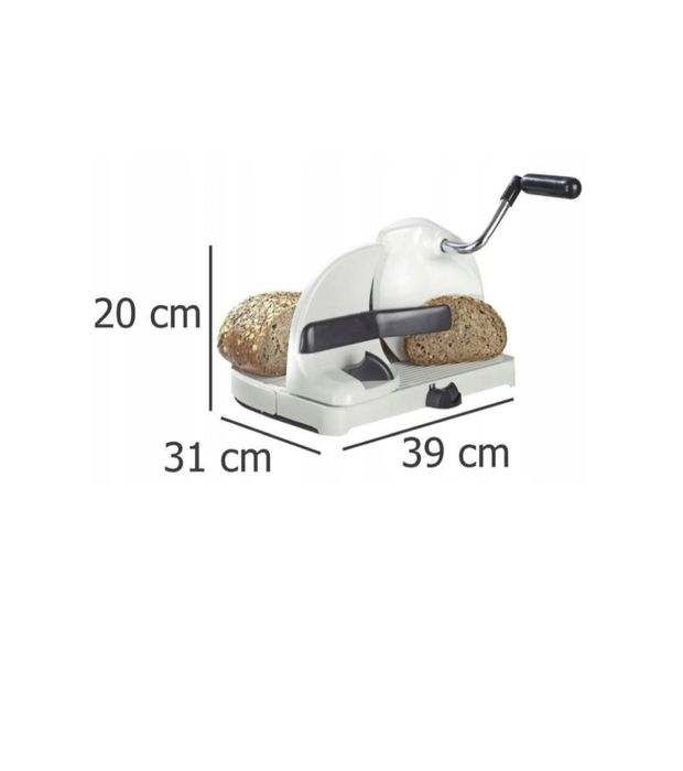 Krajalnica Wenko na korbkę do chleba, wedlin, sera biala