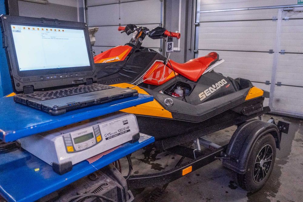 Naprawa/Serwis skuterów wodnych SEADOO,  CAN-AM SPYDER, Maverick