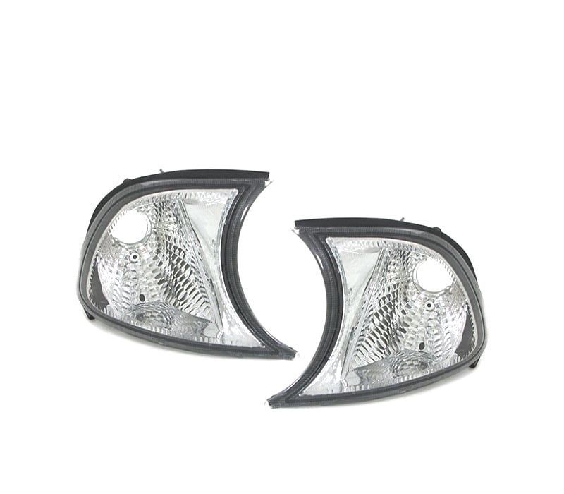 PISCAS FRONTAIS E46 01-03 COUPE CABRIO FUNDO CROMADO