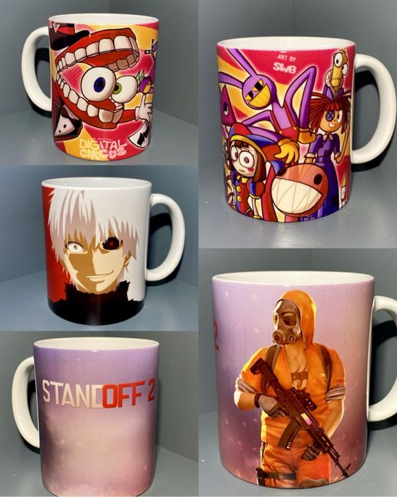 Чашка, кружка, кухоль, горнятко Minecraft, Roblox, Sonic