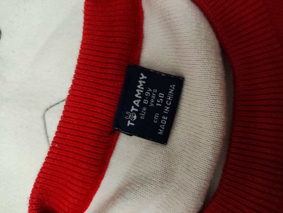 Новогодний свитер 8-9 лет