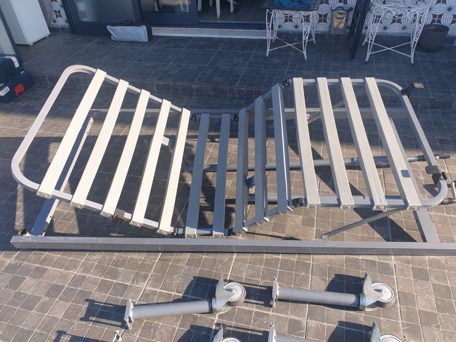 Cama articulada manual com colchão