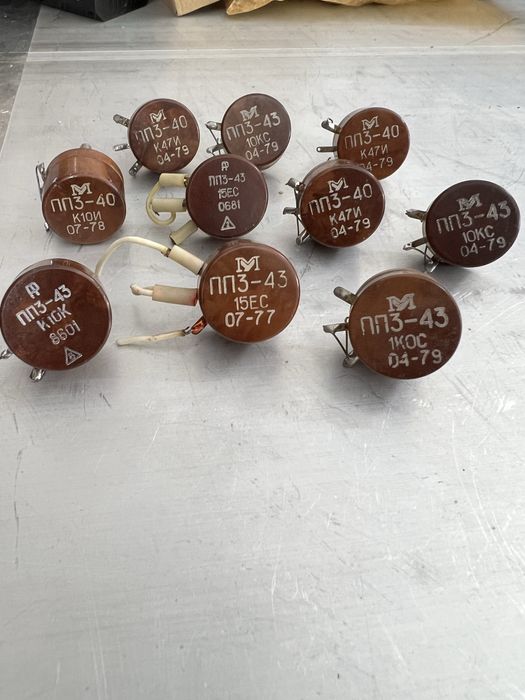 Резистори ПП3-40-43 бу