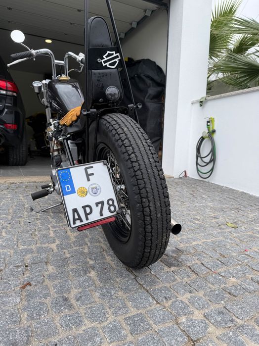 Harley Davidson Ironhead 1977 (LER ANÚNCIO)