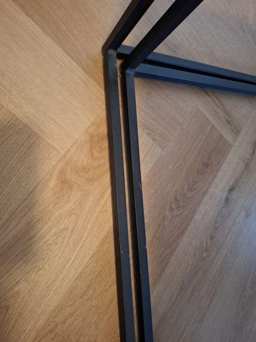 Stoliki loftowe drewniane - stan bardzo dobry