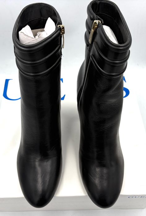 ‼️Nowe oryginalne botki GUESS Adane czarne 40 AZ 156 obcas 9.5 cm