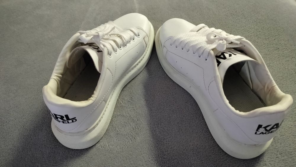 Buty damskie sportowe białe  sneakersy Karl Lagerfeld 40
