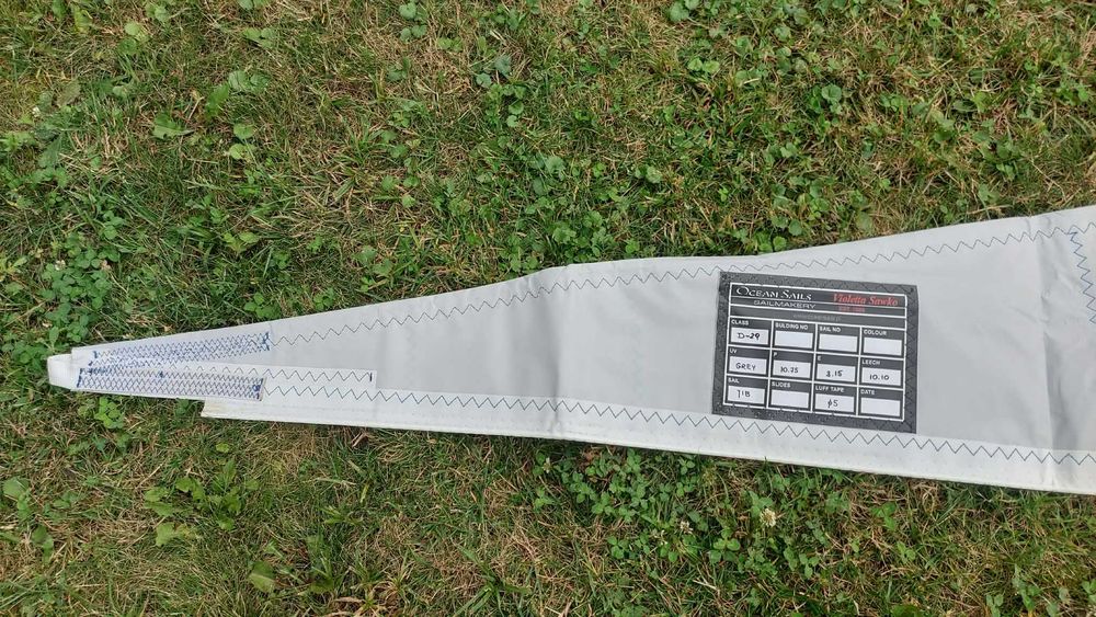 Żagiel fok 10,75x3,15x10,10 z tkaniną UV, NOWY