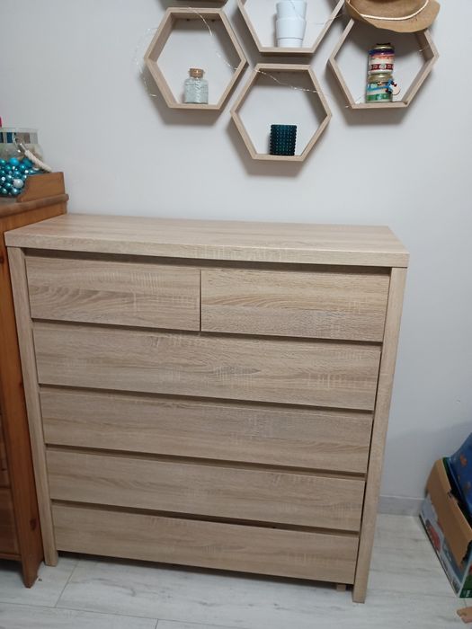 Komoda kaspian dąb sonoma