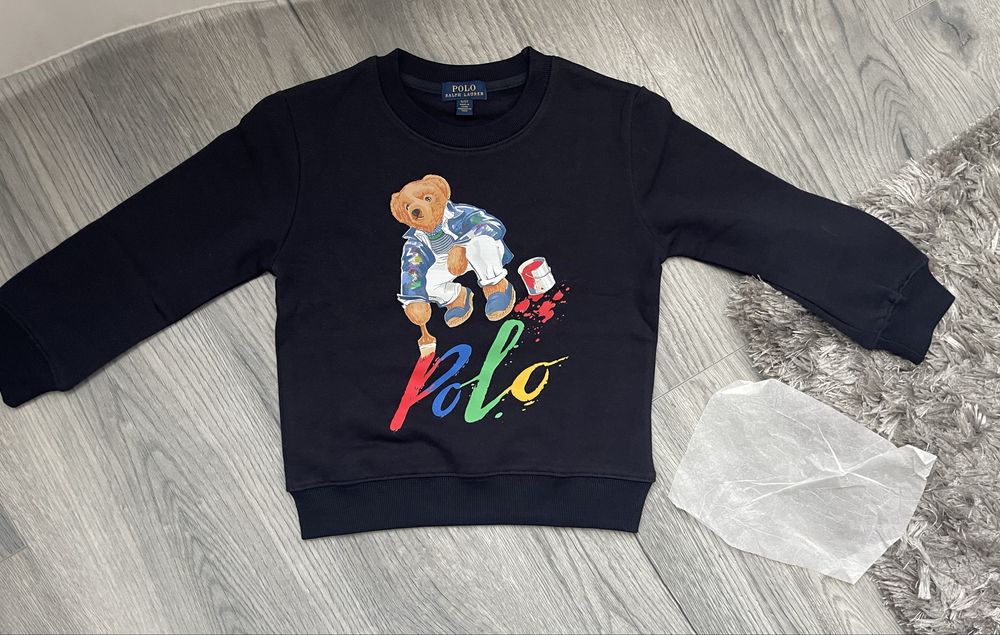 Дитячий світшот Polo Ralph Lauren. Розмір на 5 років (110 см). НОВИЙ.