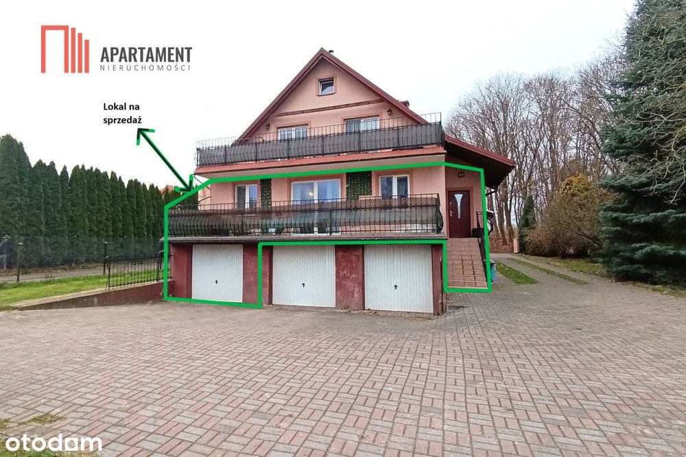 Mieszkanie bezczynszowe - ogród, garaż, 2 piwnice