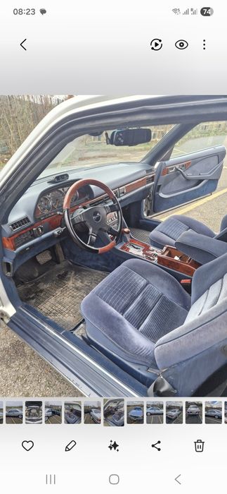 Mercedes w126 sec 380. LORINSER Japonia