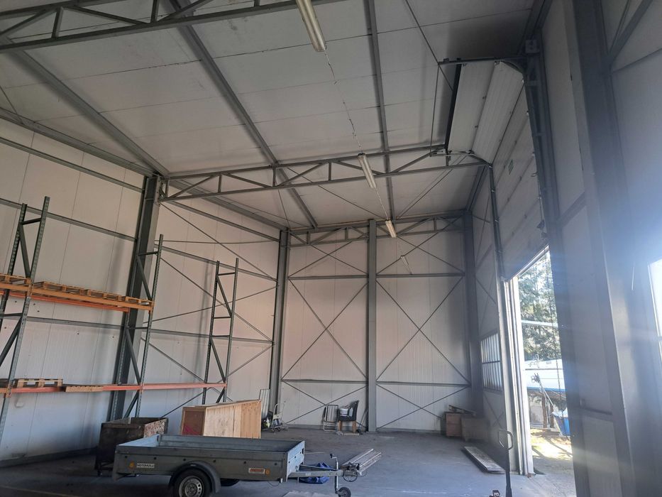 Hala metalowa konstrukcja