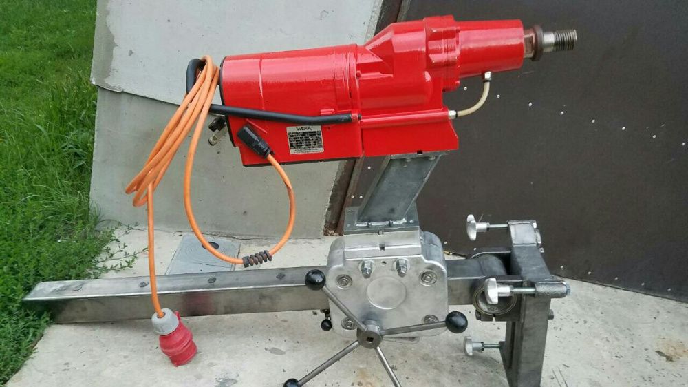 Установка алмазного сверления weka dk32 dk42 dk52 sr75+ штатив