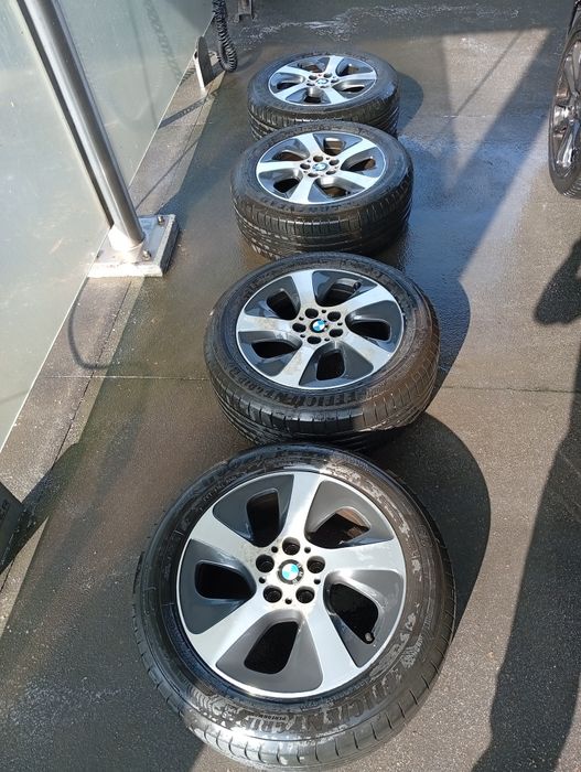 Jantes 17 5x112 com pneus Goodyear