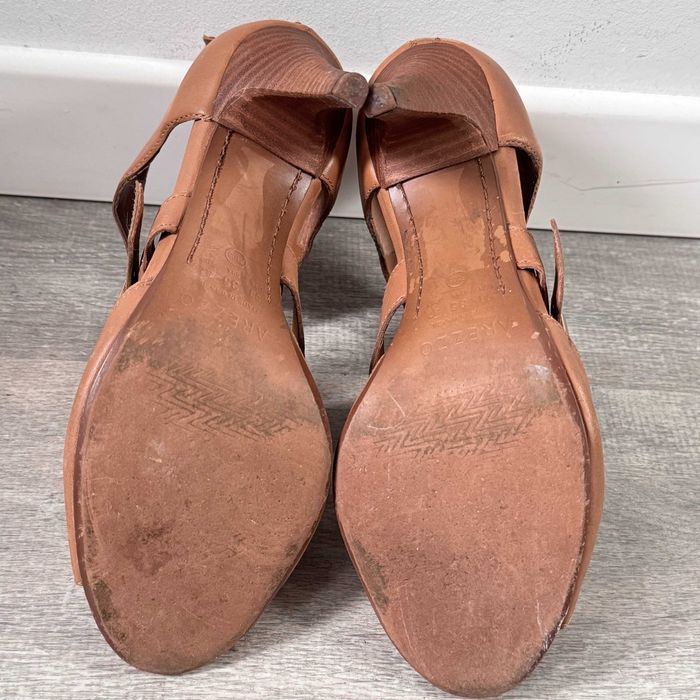 AREZZO szpilki sandały skóra Made In Brazil - Eur 37