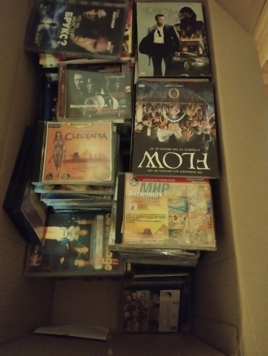 Диски cd-dvd кіно-музика
