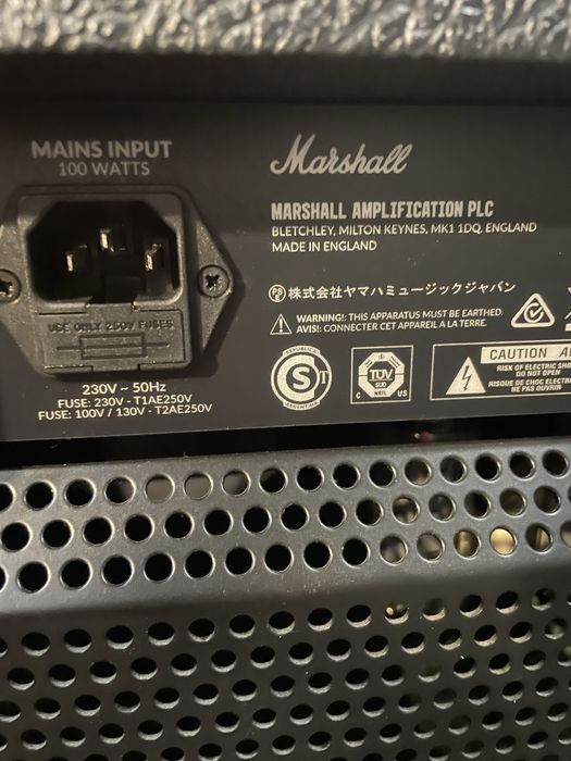 Marshall jcm800 studio classic 20w combo