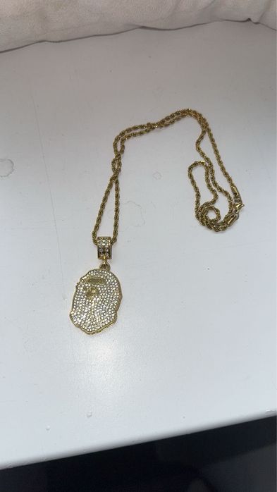 Цепочка Bape (gold&diamond)
