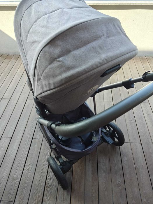 Carrinho Bebé Easywalker Harvey + Alcofa + Manta Inverno + Acessórios (Babycoque BeSafe + elevadores)