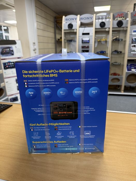 Bluetti AC50P – портативна зарядна станція 504Wh / 700W