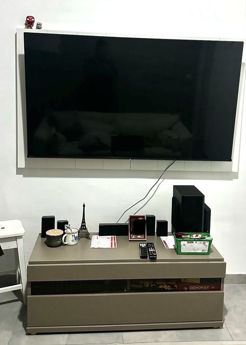 Painel  + rack TV ate 55 polegadas