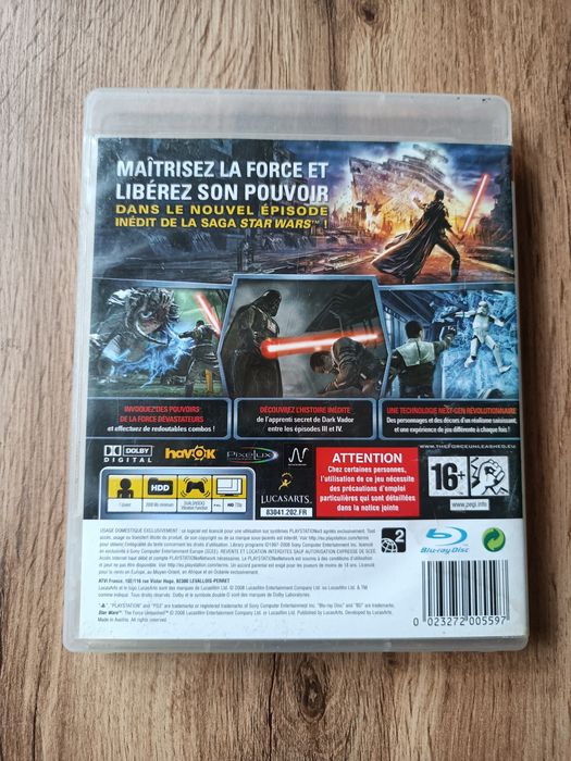 Star Wars The Force Unleashed PS3 (Eng)