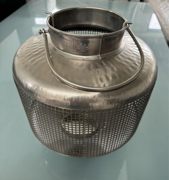 Queima velas em metal decorativo lindissimo!