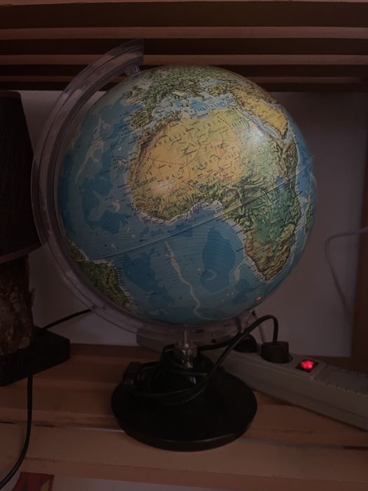 Candeeiro Globo Iluminado