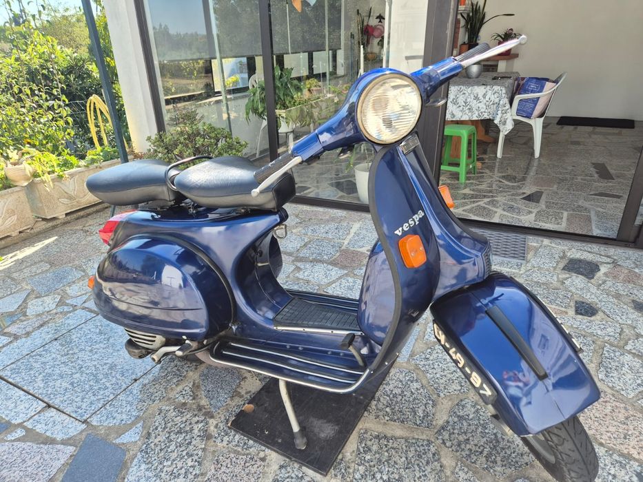Vespa Piaggio 125 X azul - 1981