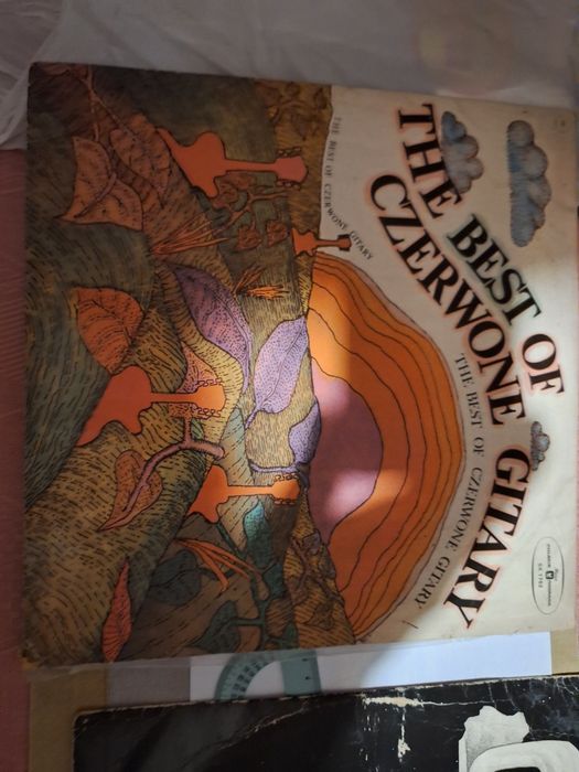 Czerwone gitary winylowa oryginał