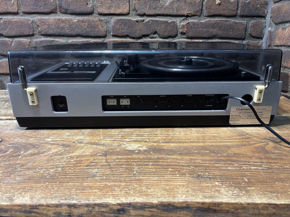Gramofon + Magnetofon Clubmeister CB 1001
