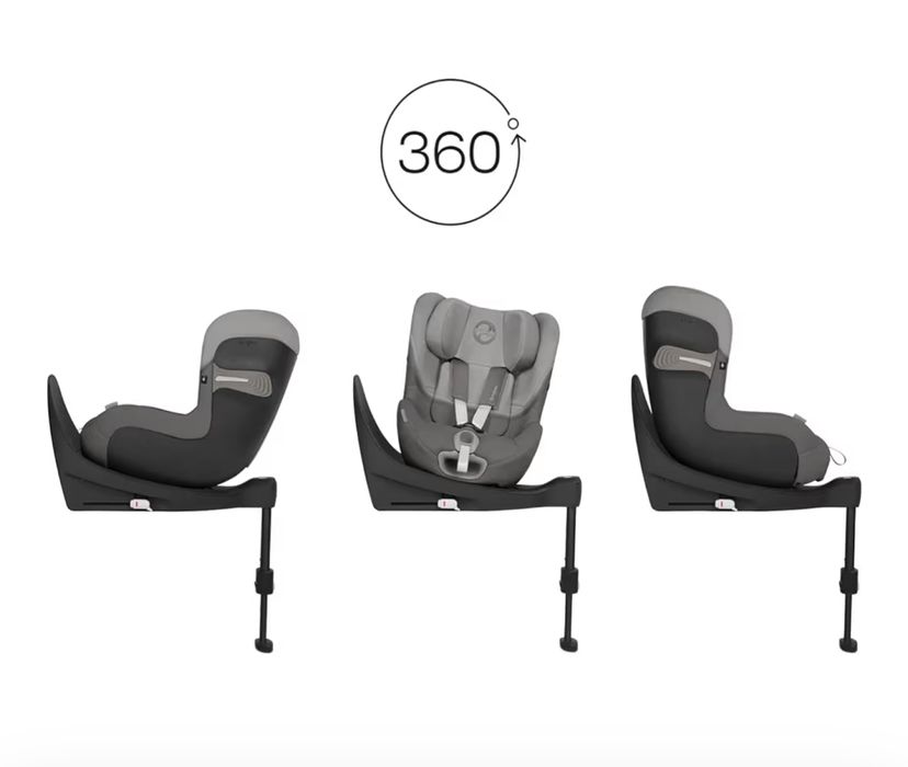 Cadeira carro Cybex Sirona Gold II  com mecanismo de rotação de 360°