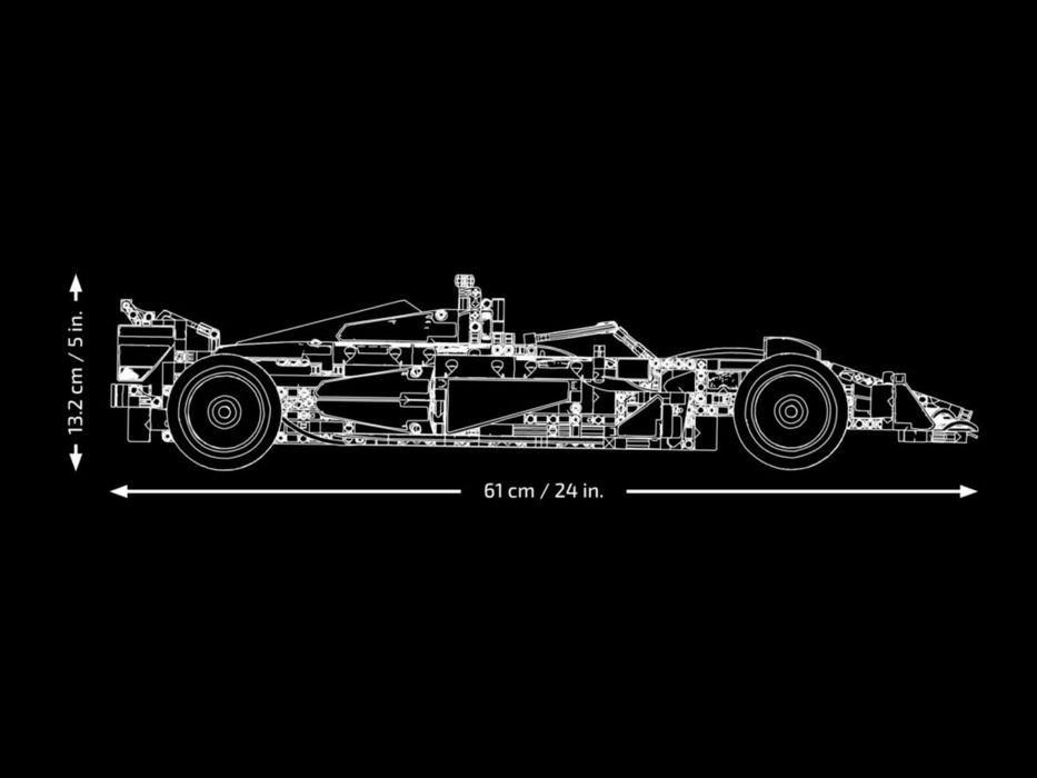 Конструктор Technic Ferrari SF-24 f1‼️ болід феррарі ф1 в коробці