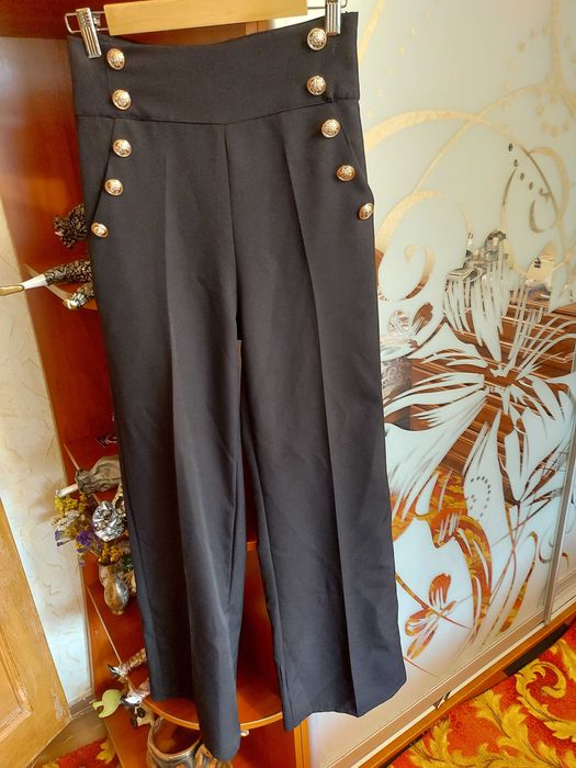 Итальянские нарядные брюки палаццо