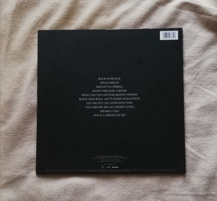 AC/DC : Back to black  33rpm