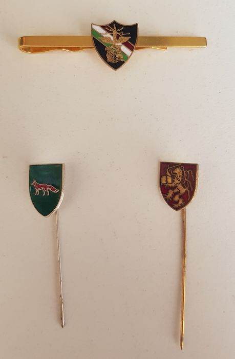 Guitárra Paraquedistas Comboios Emblemas e Alfinetes gravata