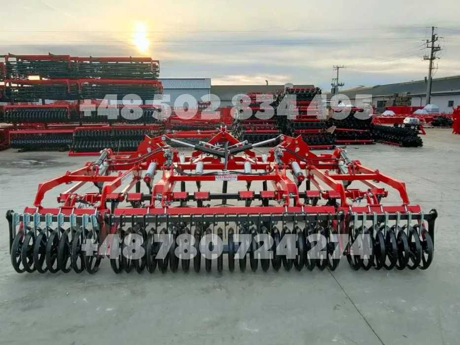 AGREGAT bezorkowy/STRUMYK podorywkowo-orkowy składany HYDRAULICZNIE !!