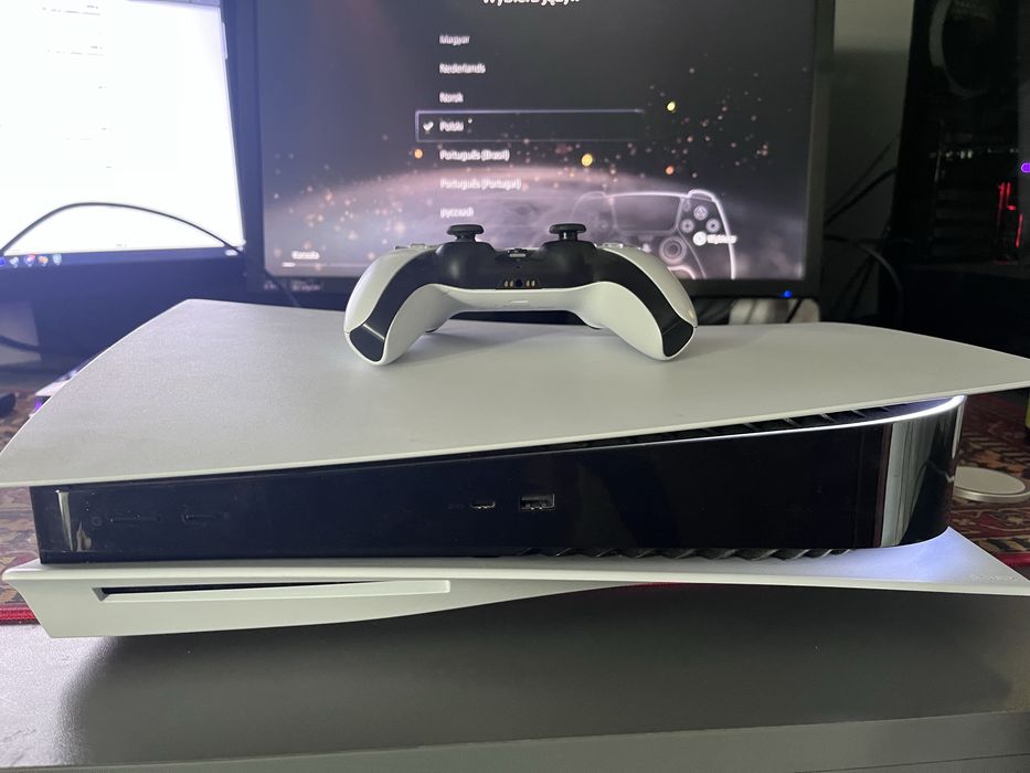 Ps5 konsola z napędem + pad