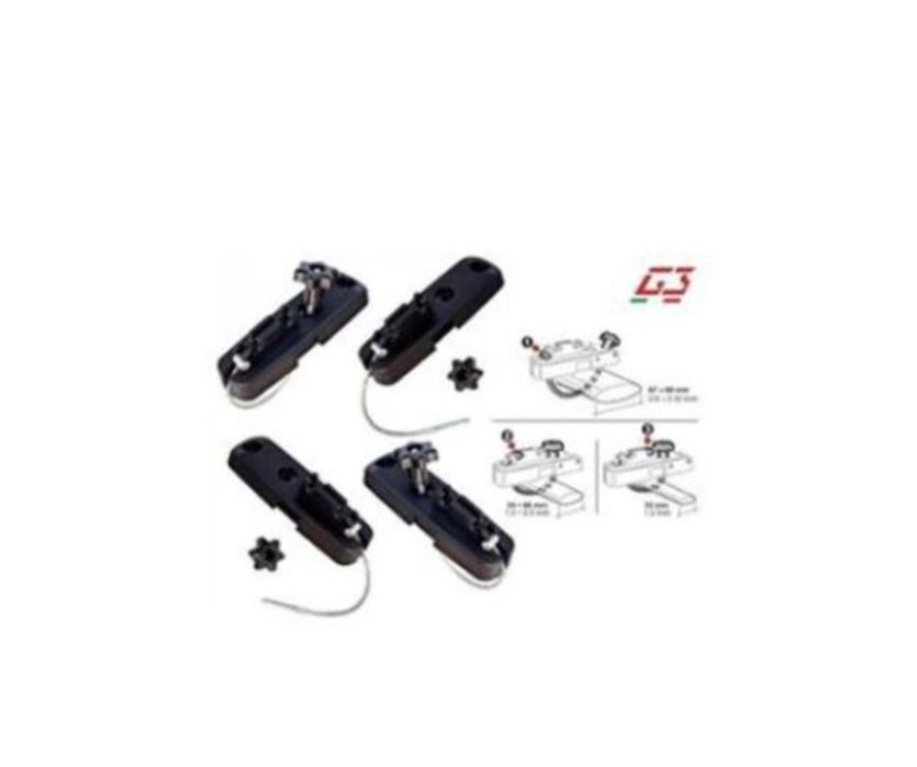 Mala de tejadilho curta g3 hydra 320 cinzenta