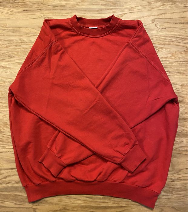 Czerwona bluza XXL