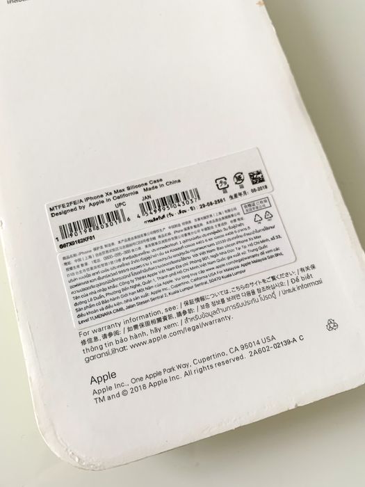 Apple iPhone XS Max nowe etui żółte lemon oryginalne silicone case