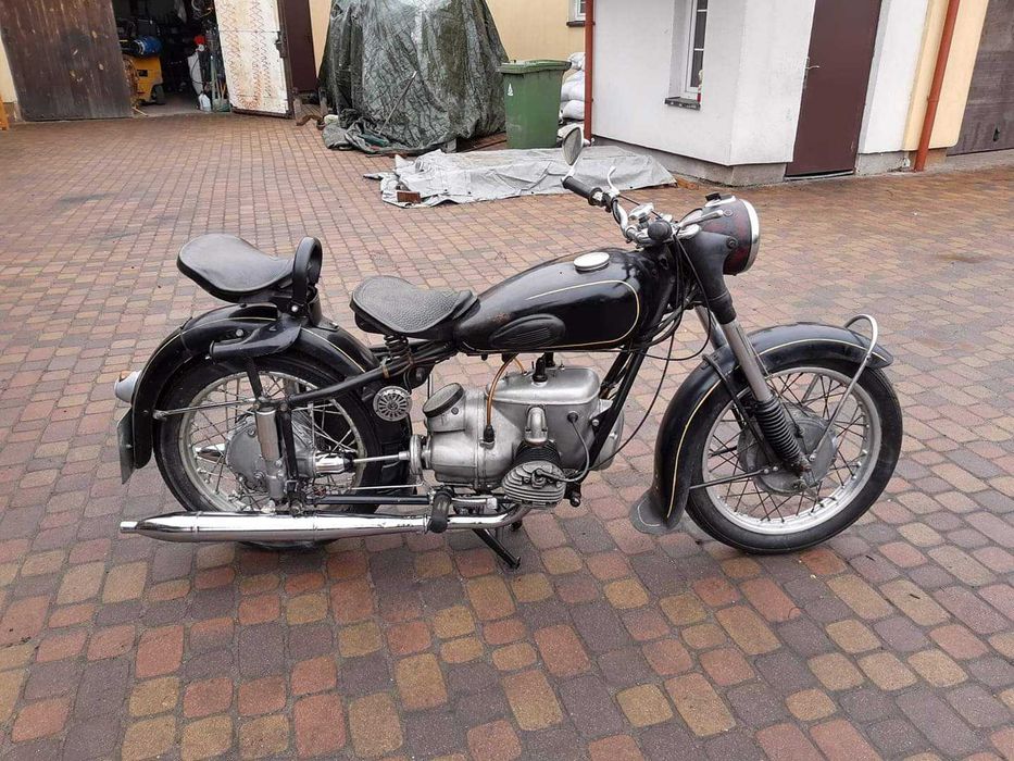 IFA BK 350 z gondolą - Stan oryginalny, zabytek!