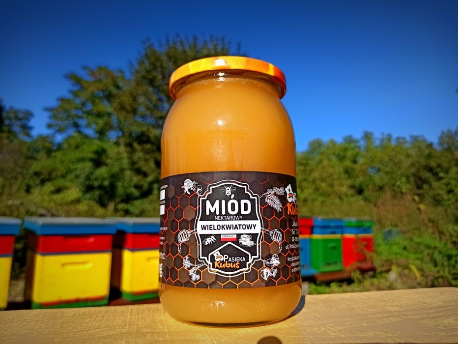 Miód, pyłek, pierzga, propolis Pasieka Kubuś