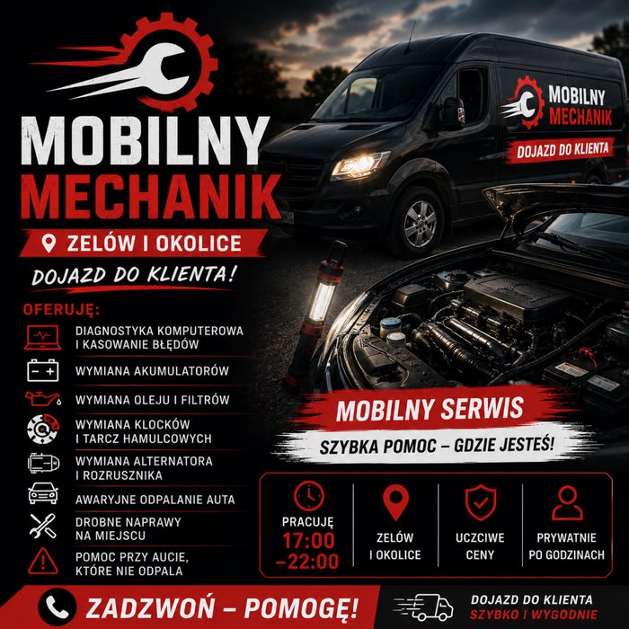 Prywatny mobilny mechanik