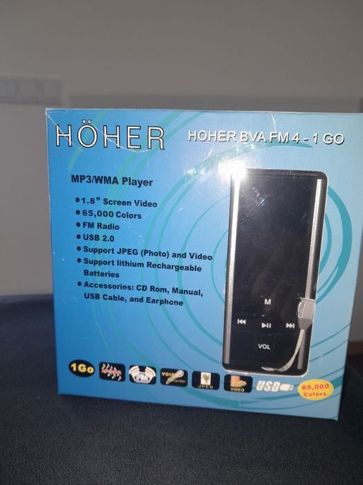 Vendo MP3 HOER BVA FM4 - 1GB